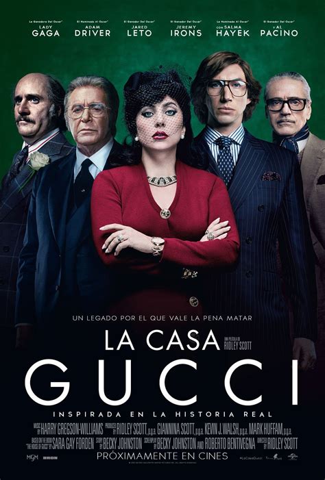 la casa gucci pelicula|house of Gucci directed by.